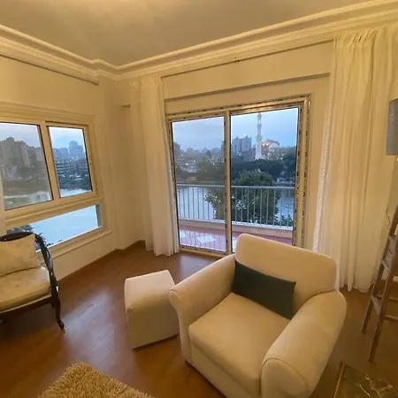 Nile View Apartment In Zamalek Stays Cairo Exterior photo